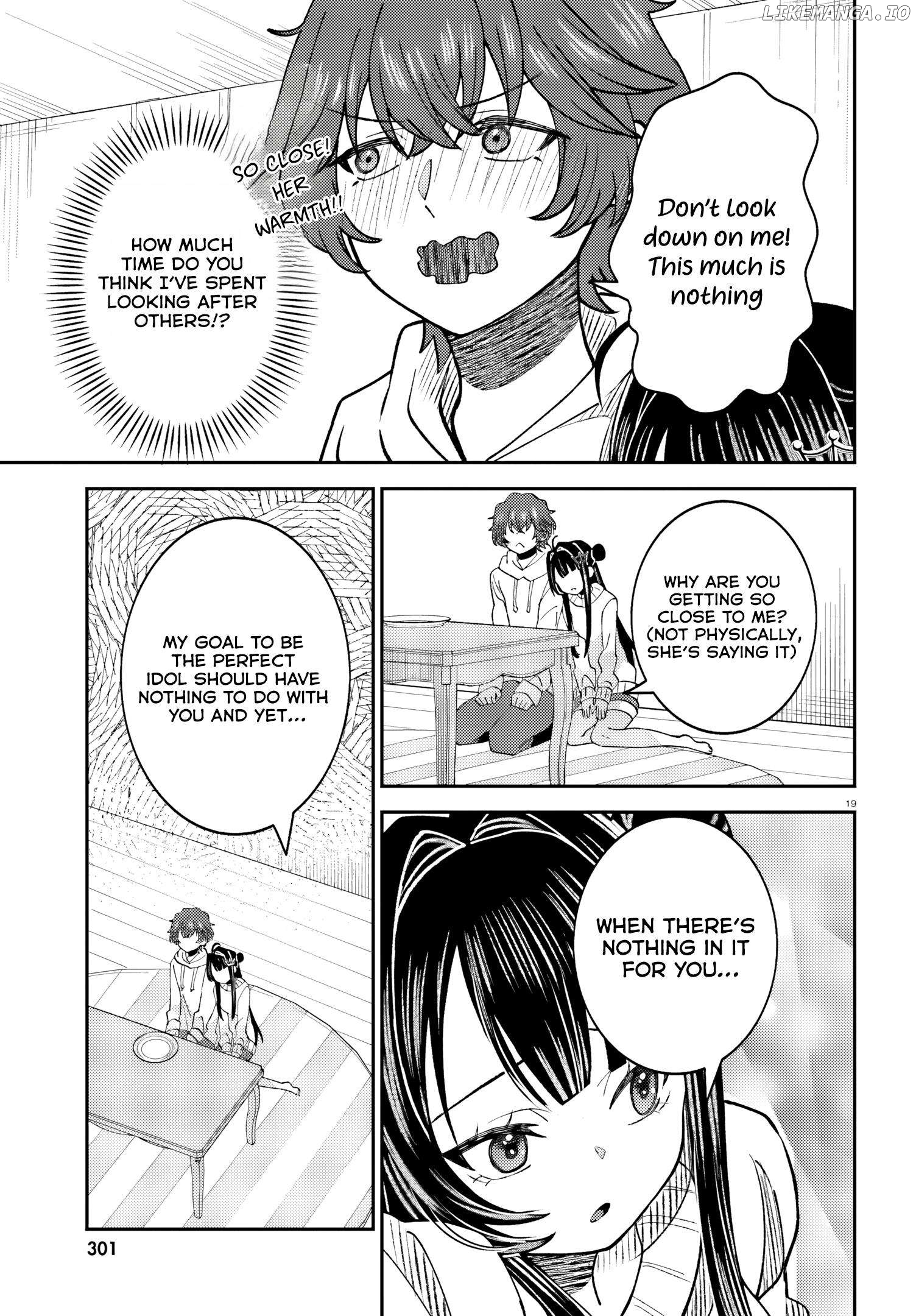 Ore no Haitoku Meshi wo Onedari Sezu ni Irarenai, Otonari no Top Idol-sama Chapter 5 - page 20