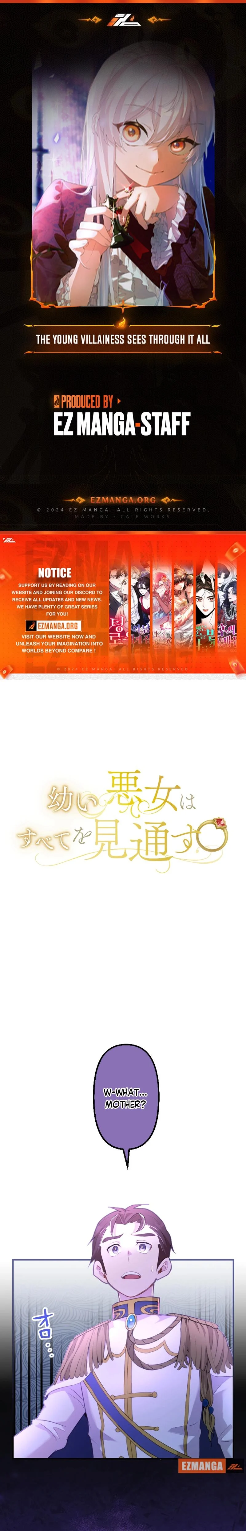 The Young Villainess Sees Through It All Chapter 30 - page 1