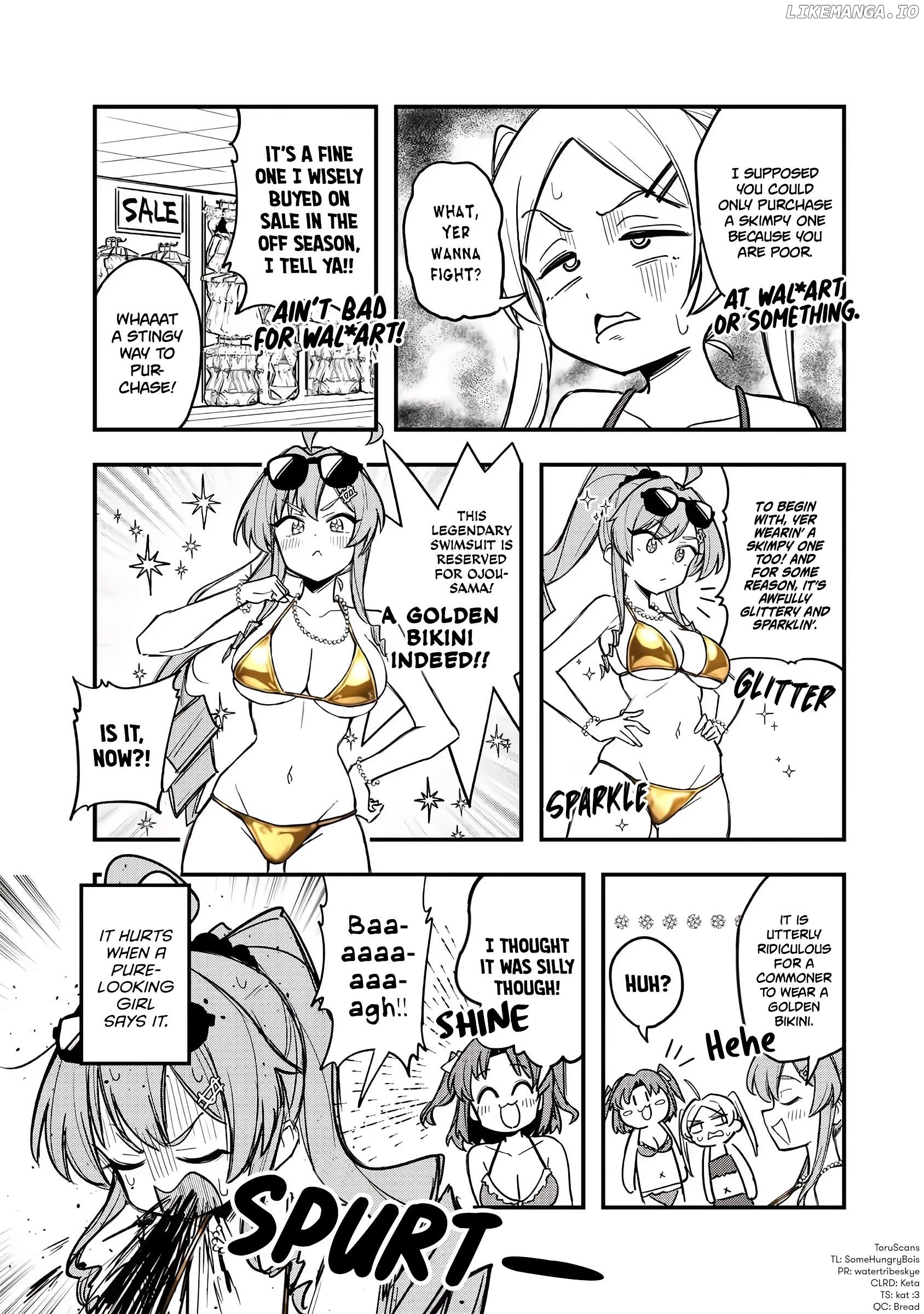 Bakushin Ojou-sama Dou! Chapter 25 - page 2