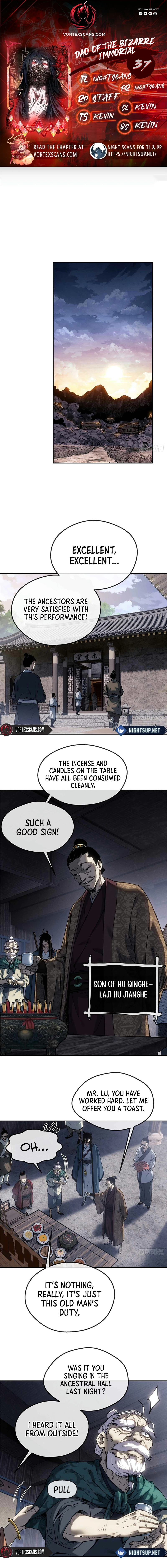 Dao of the Bizarre Immortal Chapter 37 - page 1