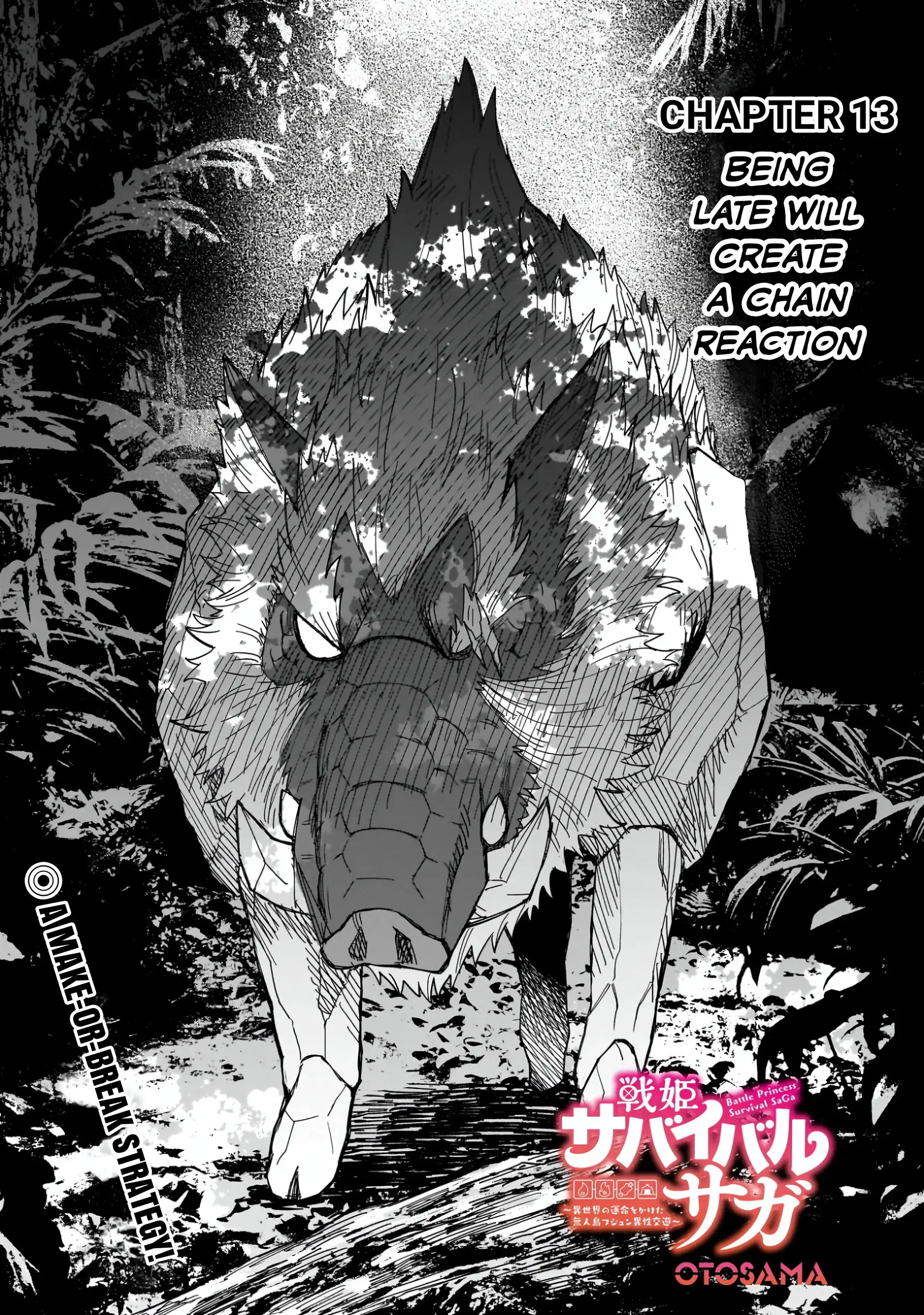 Senki Survival Saga: Isekai no Unmei o Kaketa Mujintou Fujun Iseikouyuu Chapter 13 - page 1