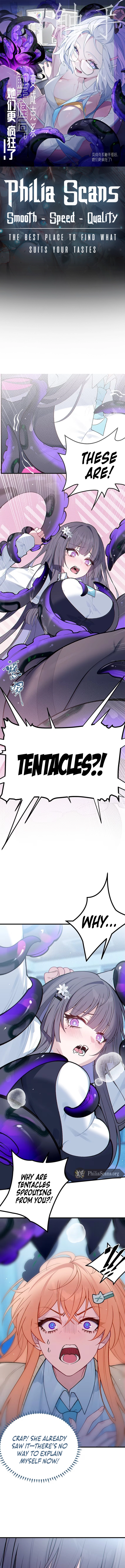 Turning Into A Tentacle Monster, Made Me Crazier Chapter 14 - page 1
