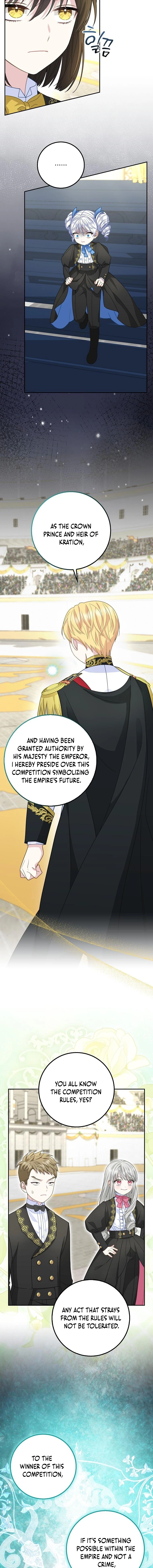 Baby Snow Leopard of the Black Leopard Family Chapter 35 - page 14