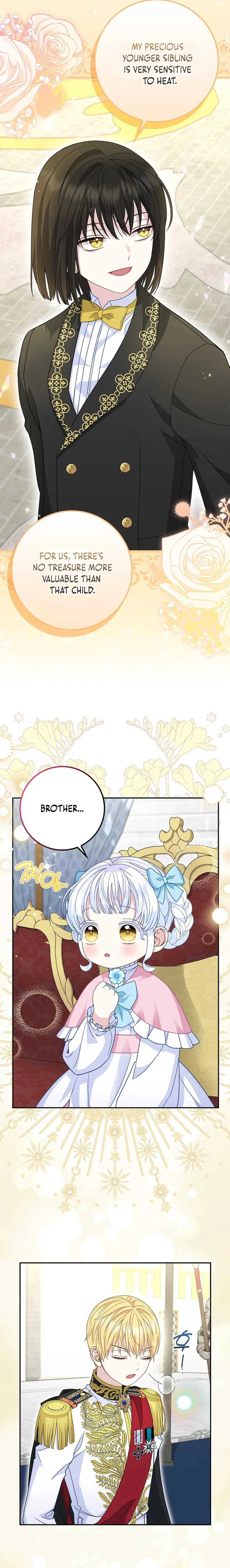 Baby Snow Leopard of the Black Leopard Family Chapter 36 - page 16