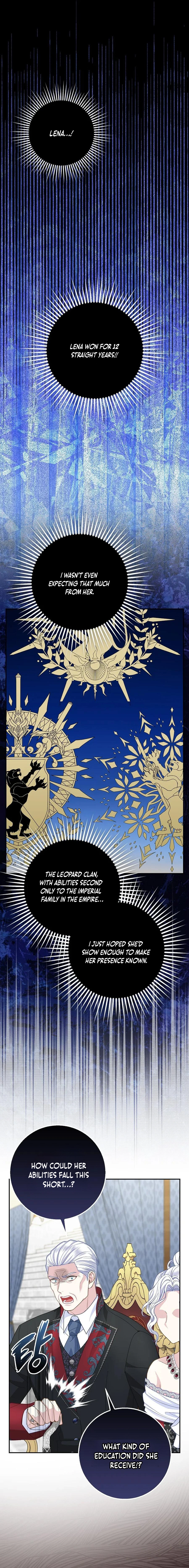 Baby Snow Leopard of the Black Leopard Family Chapter 36 - page 8