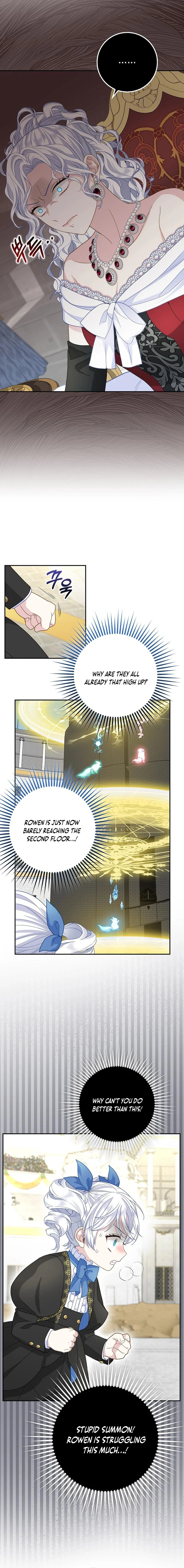 Baby Snow Leopard of the Black Leopard Family Chapter 36 - page 9