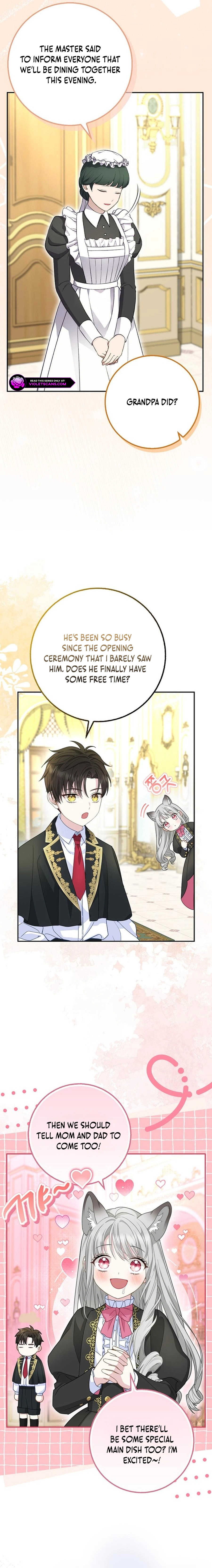 Baby Snow Leopard of the Black Leopard Family Chapter 37 - page 12