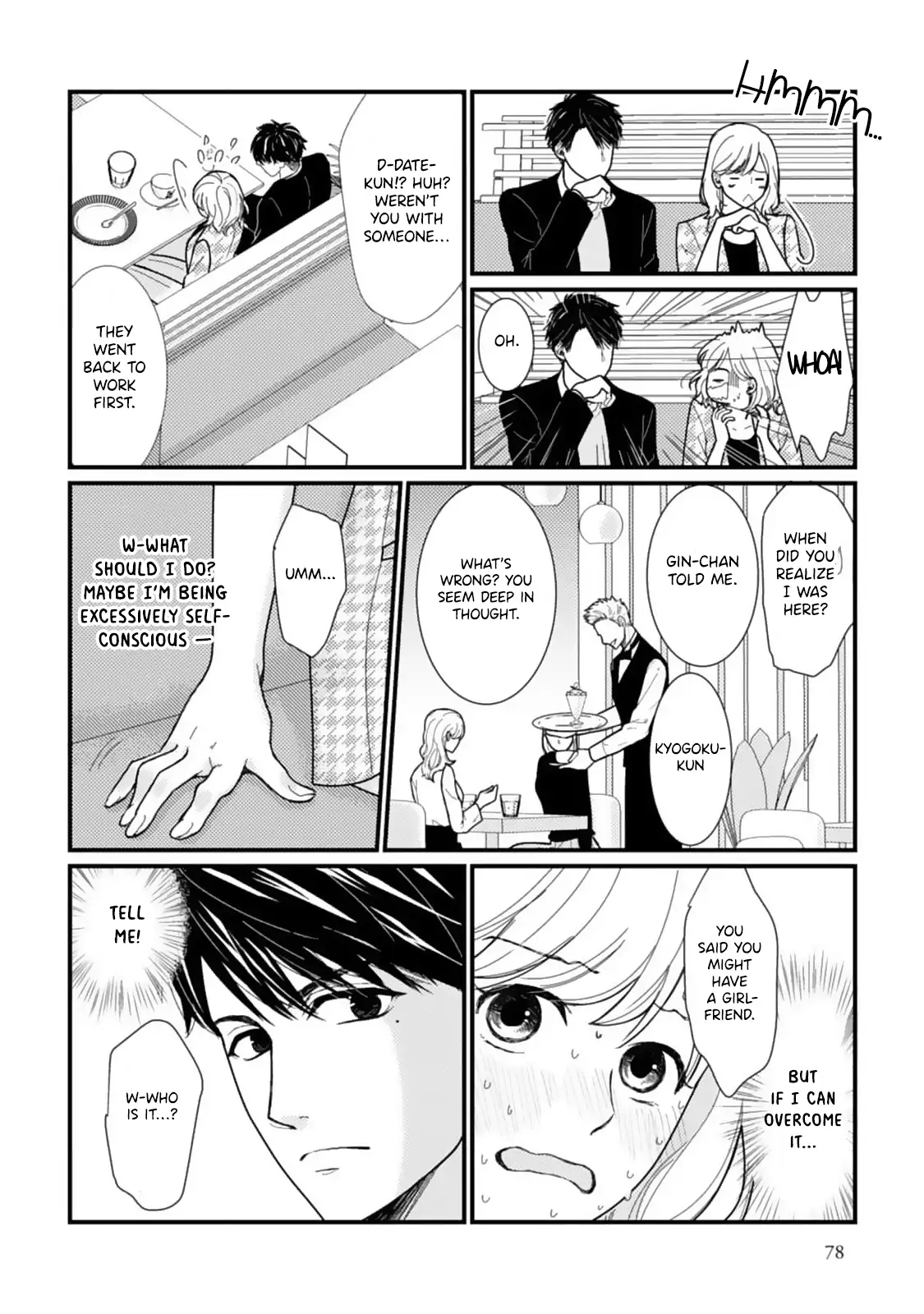 Megenai Koshimizu-san wa Shouwaru Otoko wo Horesasetai Chapter 6 - page 8