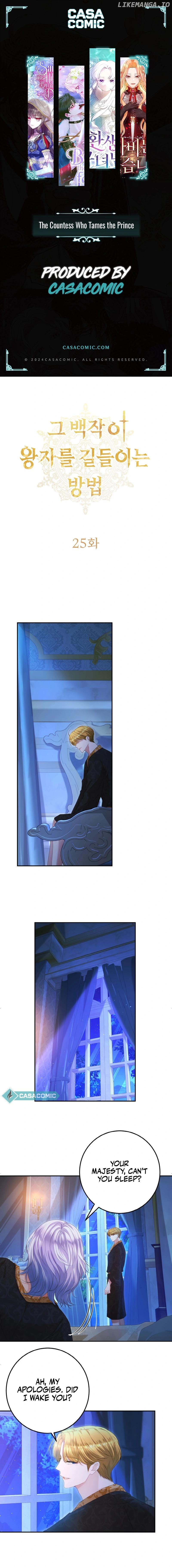The Countess Who Tames the Prince Chapter 25 - page 1
