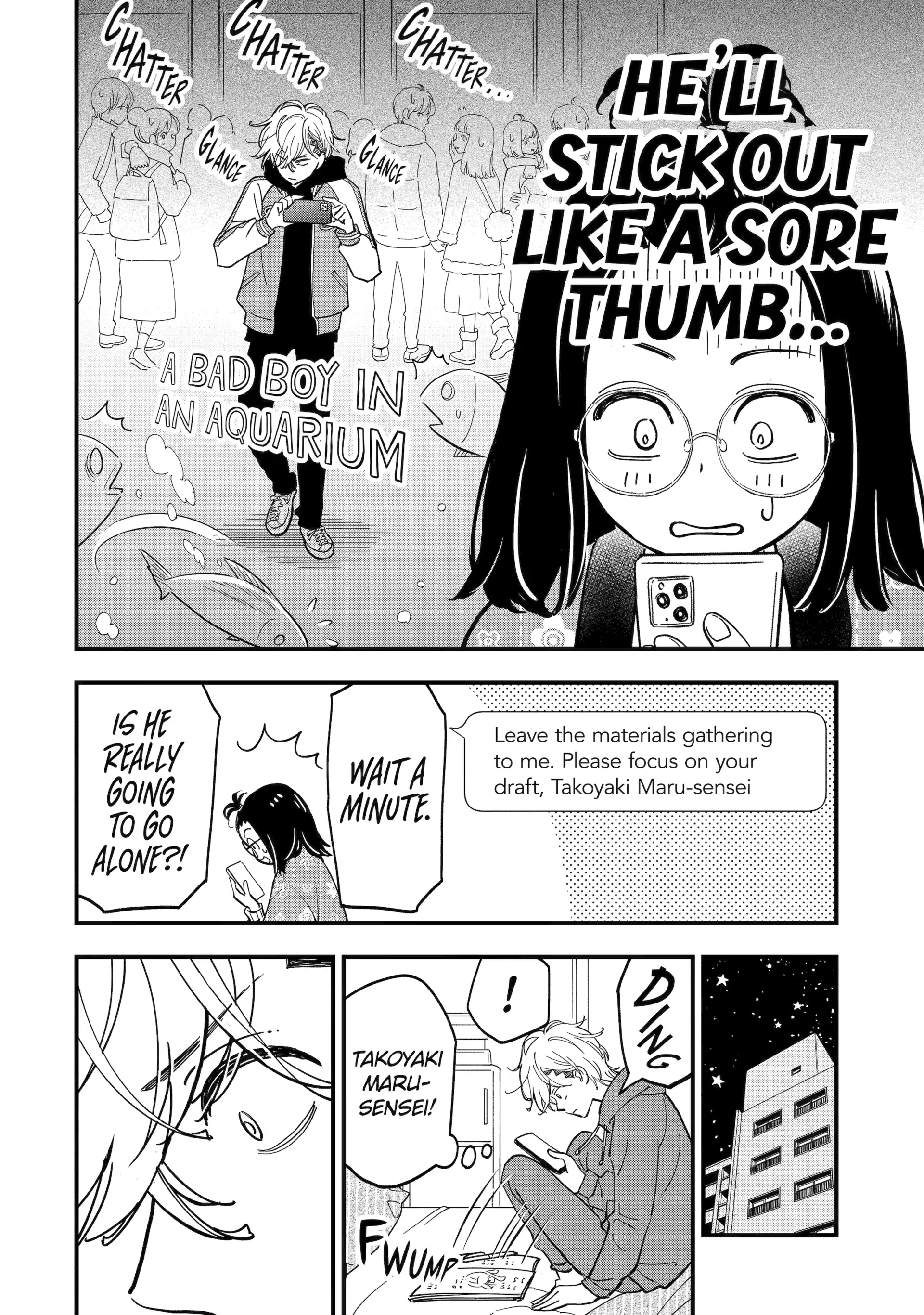 Yankee Assistant no Ashizawa-kun ni Koi wo Shita Chapter 4.1 - page 8