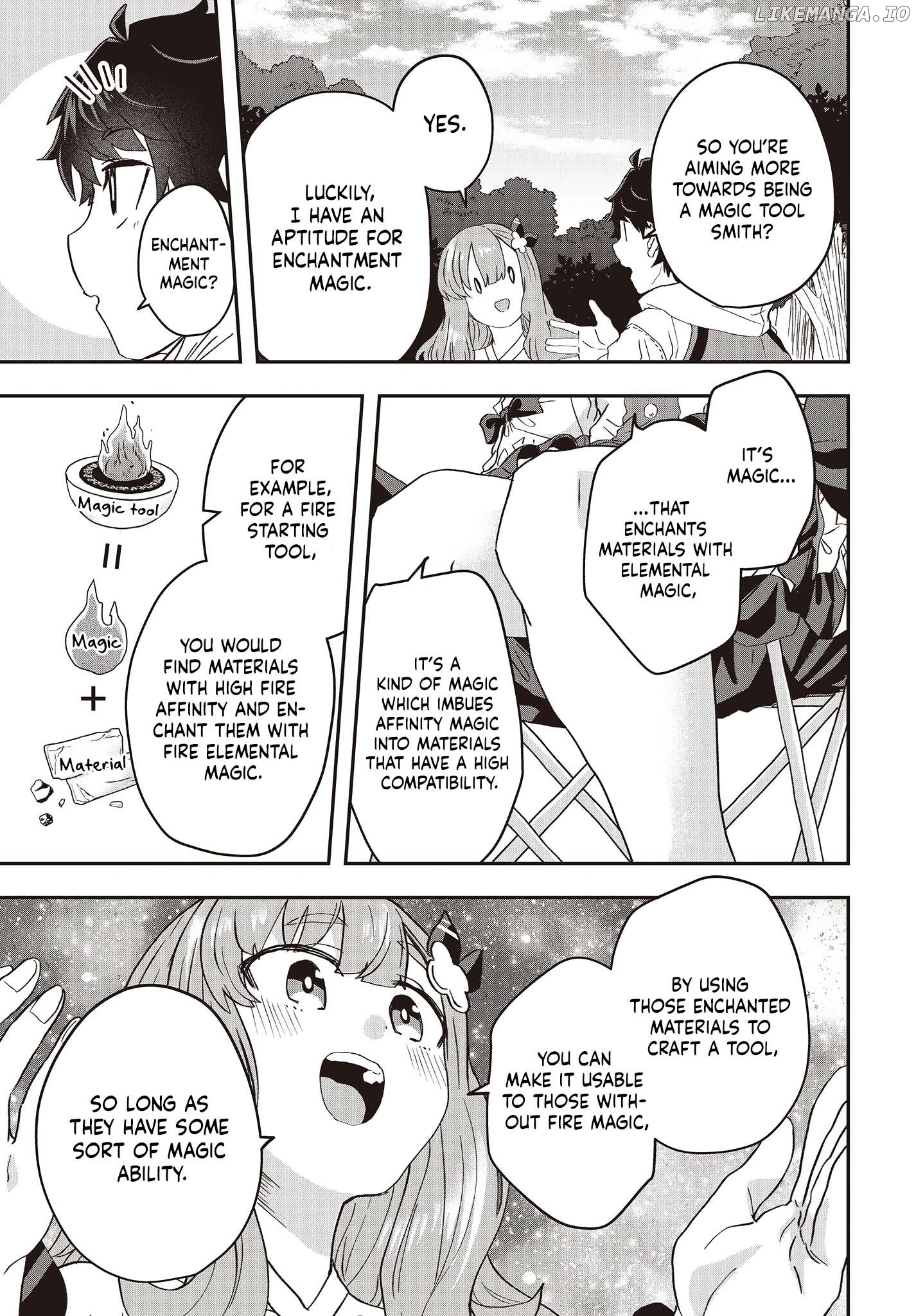Muteki Shounin no Isekai Nariagari Monogatari ~Gendai no Seihin o Jizai ni Toriyoseru Sukiru ga Aru Node Isekai de wa Rakushoudesu~ Chapter 8 - page 13