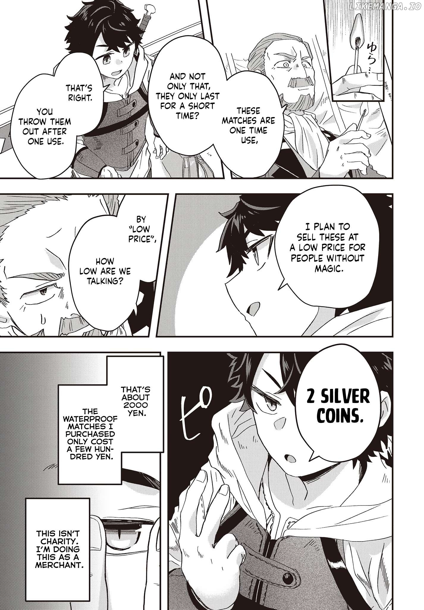 Muteki Shounin no Isekai Nariagari Monogatari ~Gendai no Seihin o Jizai ni Toriyoseru Sukiru ga Aru Node Isekai de wa Rakushoudesu~ Chapter 8 - page 25