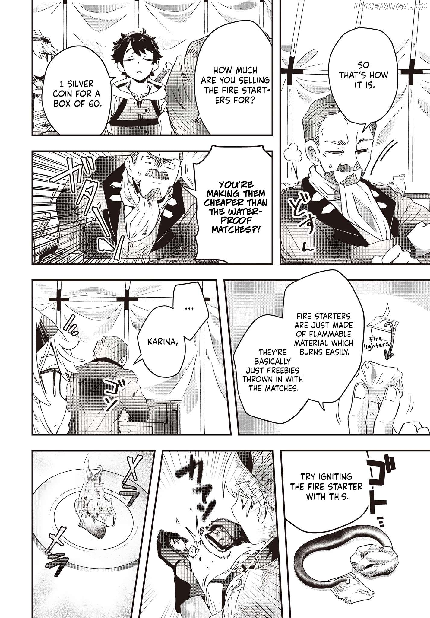 Muteki Shounin no Isekai Nariagari Monogatari ~Gendai no Seihin o Jizai ni Toriyoseru Sukiru ga Aru Node Isekai de wa Rakushoudesu~ Chapter 8 - page 26