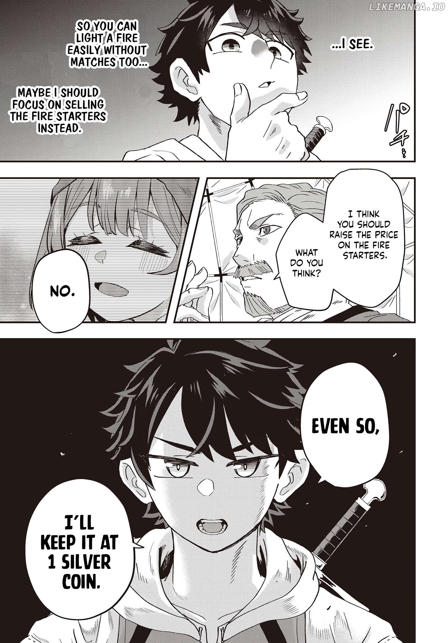 Muteki Shounin no Isekai Nariagari Monogatari ~Gendai no Seihin o Jizai ni Toriyoseru Sukiru ga Aru Node Isekai de wa Rakushoudesu~ Chapter 8 - page 27