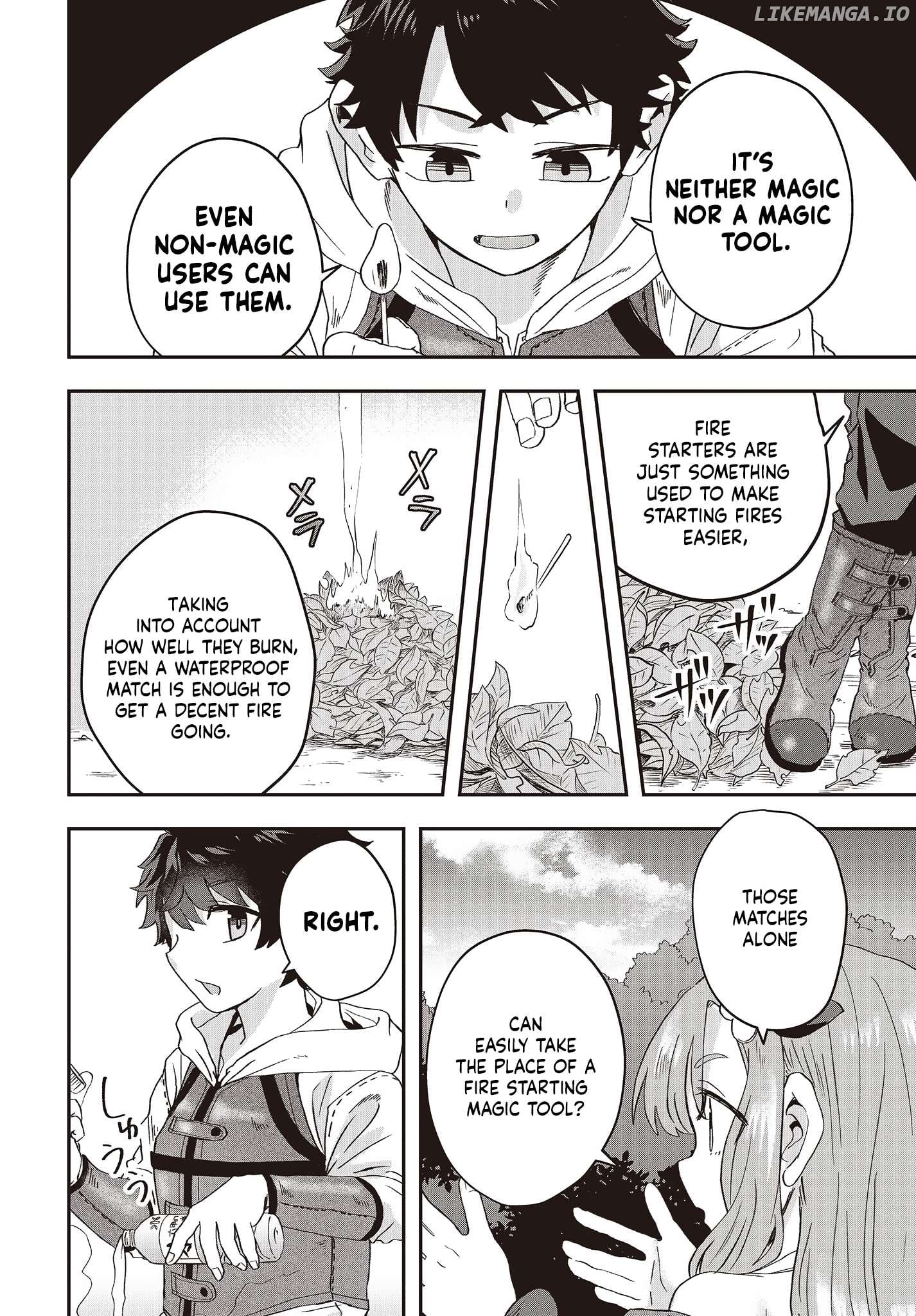 Muteki Shounin no Isekai Nariagari Monogatari ~Gendai no Seihin o Jizai ni Toriyoseru Sukiru ga Aru Node Isekai de wa Rakushoudesu~ Chapter 8 - page 4