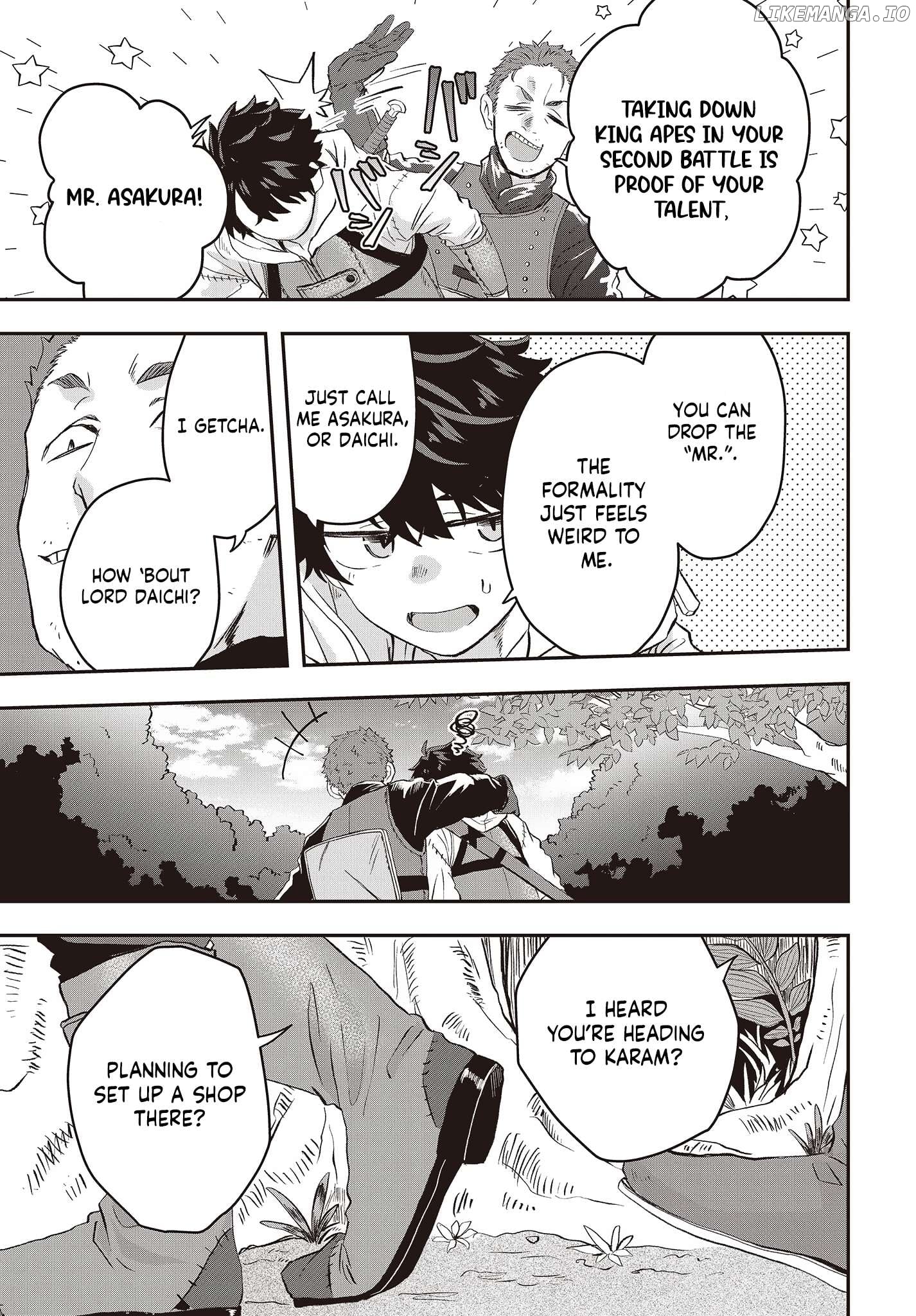 Muteki Shounin no Isekai Nariagari Monogatari ~Gendai no Seihin o Jizai ni Toriyoseru Sukiru ga Aru Node Isekai de wa Rakushoudesu~ Chapter 9 - page 11