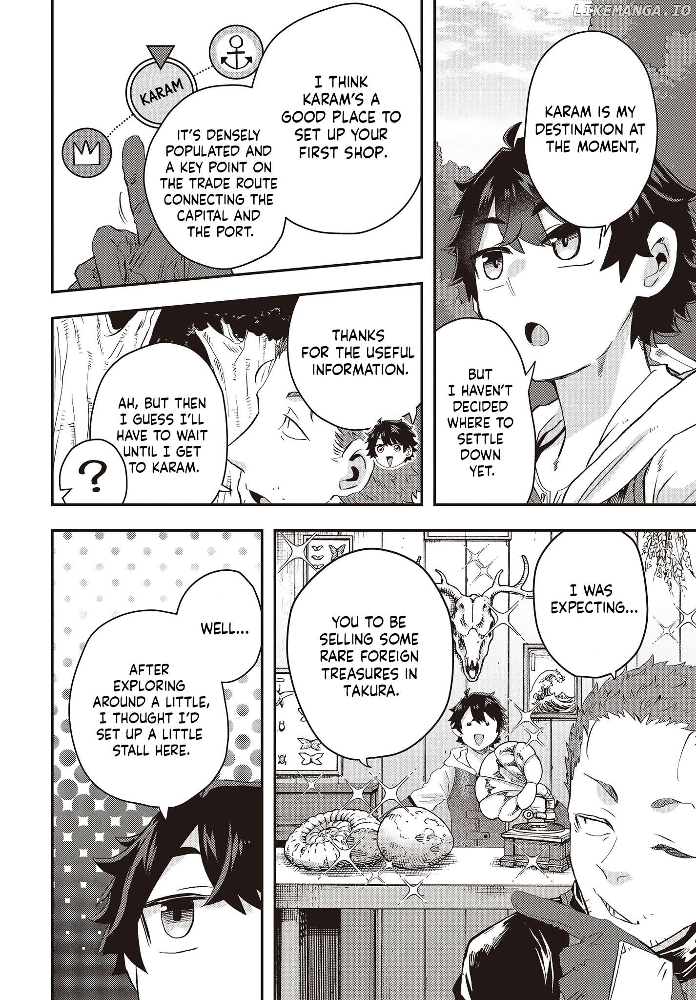 Muteki Shounin no Isekai Nariagari Monogatari ~Gendai no Seihin o Jizai ni Toriyoseru Sukiru ga Aru Node Isekai de wa Rakushoudesu~ Chapter 9 - page 12