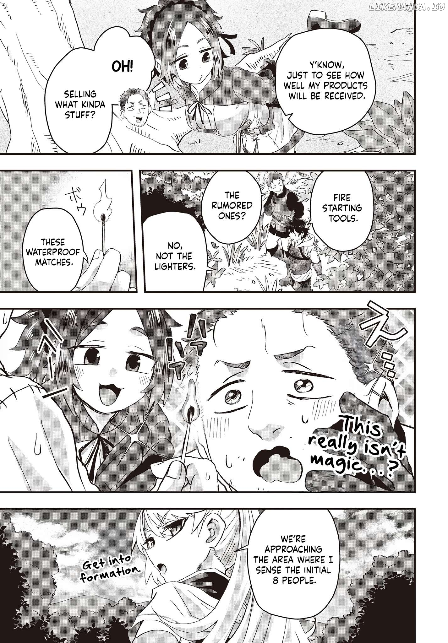 Muteki Shounin no Isekai Nariagari Monogatari ~Gendai no Seihin o Jizai ni Toriyoseru Sukiru ga Aru Node Isekai de wa Rakushoudesu~ Chapter 9 - page 13
