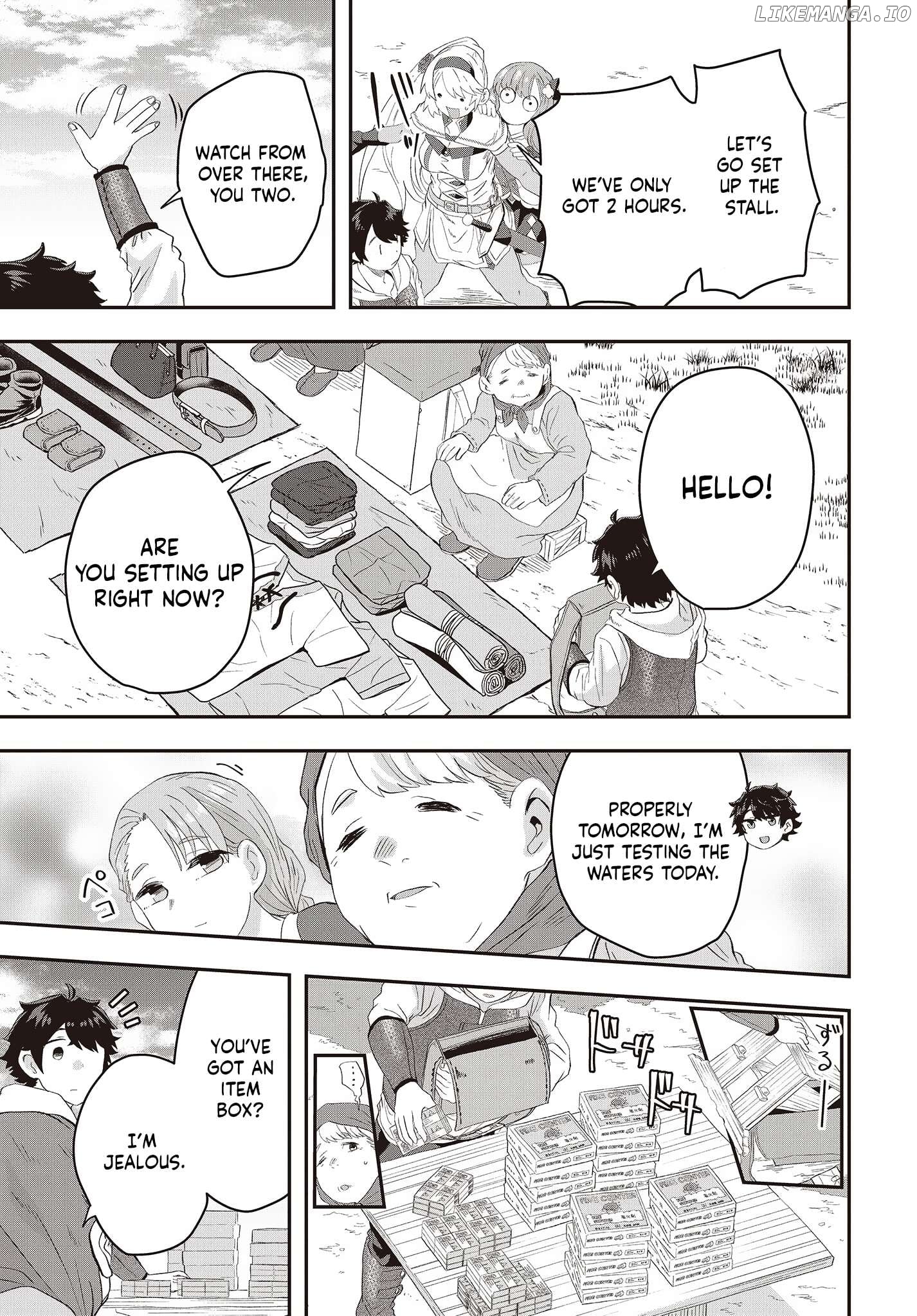 Muteki Shounin no Isekai Nariagari Monogatari ~Gendai no Seihin o Jizai ni Toriyoseru Sukiru ga Aru Node Isekai de wa Rakushoudesu~ Chapter 9 - page 31