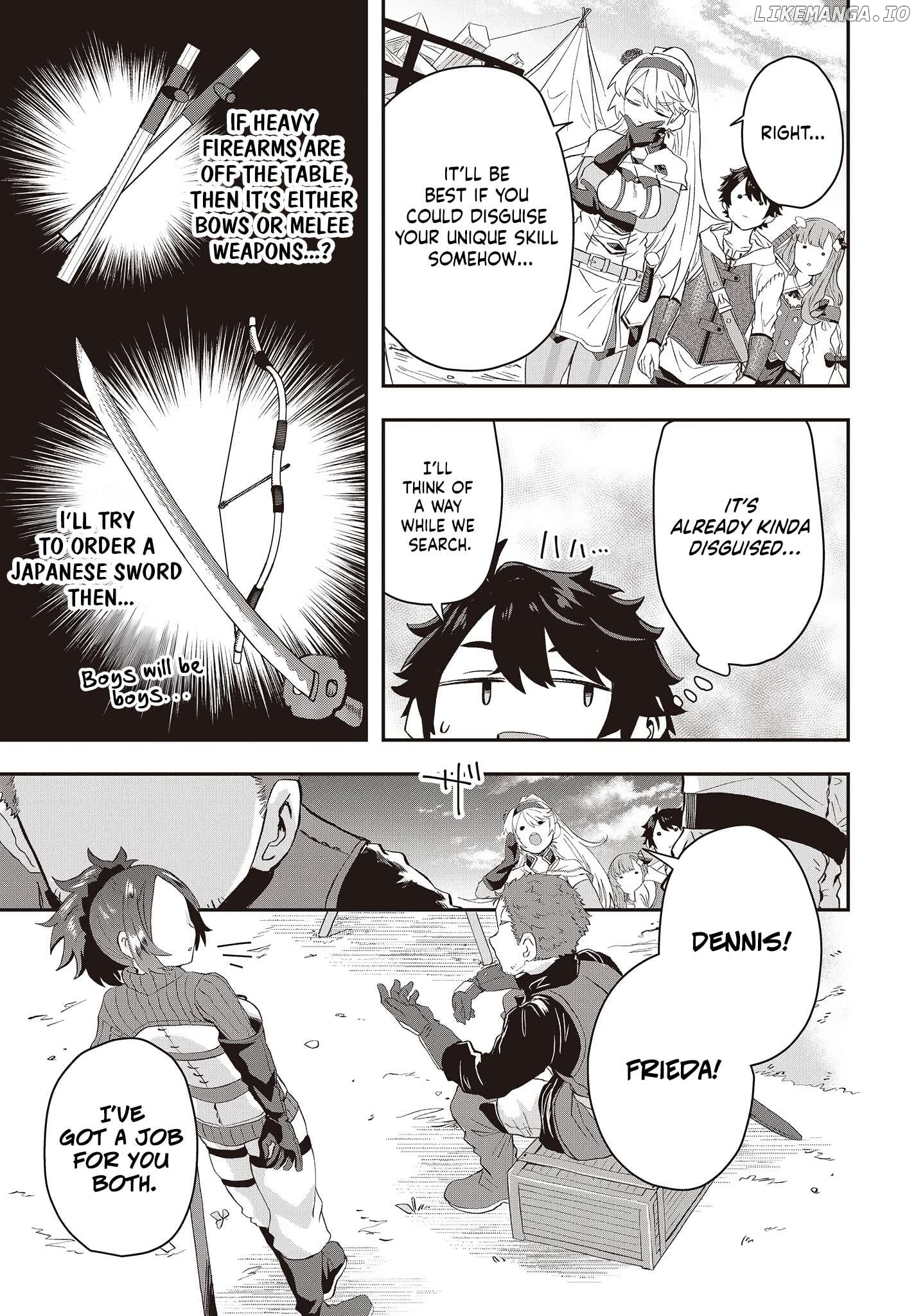 Muteki Shounin no Isekai Nariagari Monogatari ~Gendai no Seihin o Jizai ni Toriyoseru Sukiru ga Aru Node Isekai de wa Rakushoudesu~ Chapter 9 - page 7