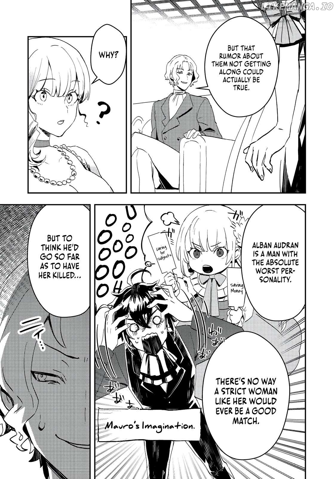 When I, The Lazy Villainous Noble, Got Married With The Villainous Young Lady Who Had Her Engagement Broken Off, We Became The Most Fearsome Couple Chapter 5 - page 8