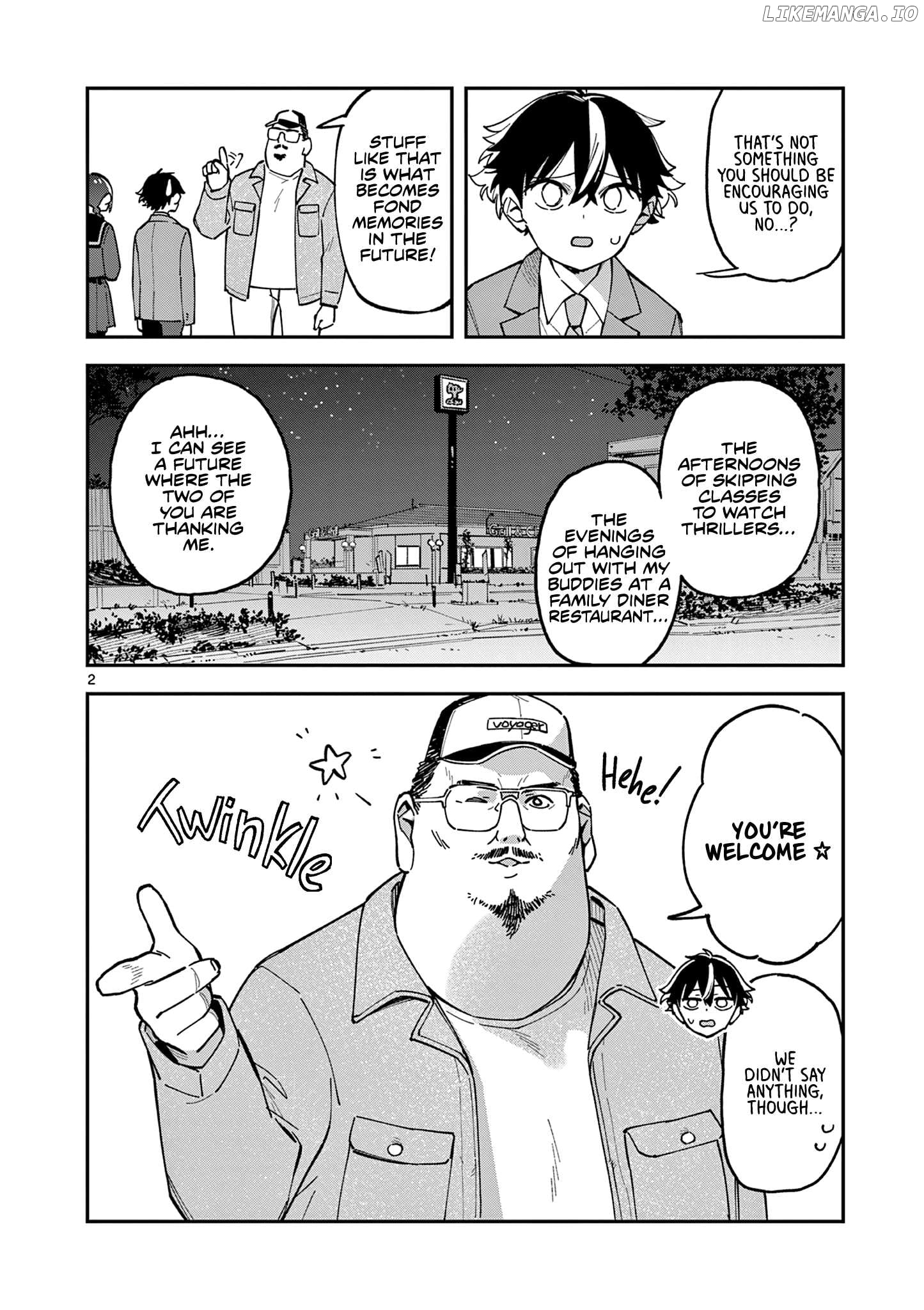 After School, We Wander in Space. Chapter 12 - page 2