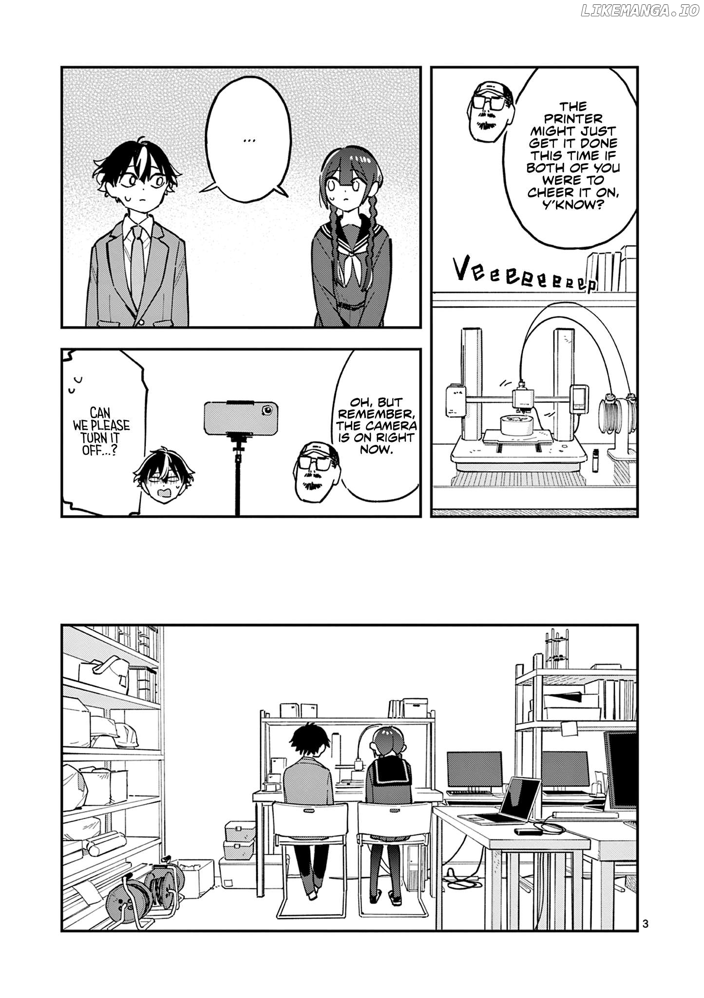 After School, We Wander in Space. Chapter 12 - page 3