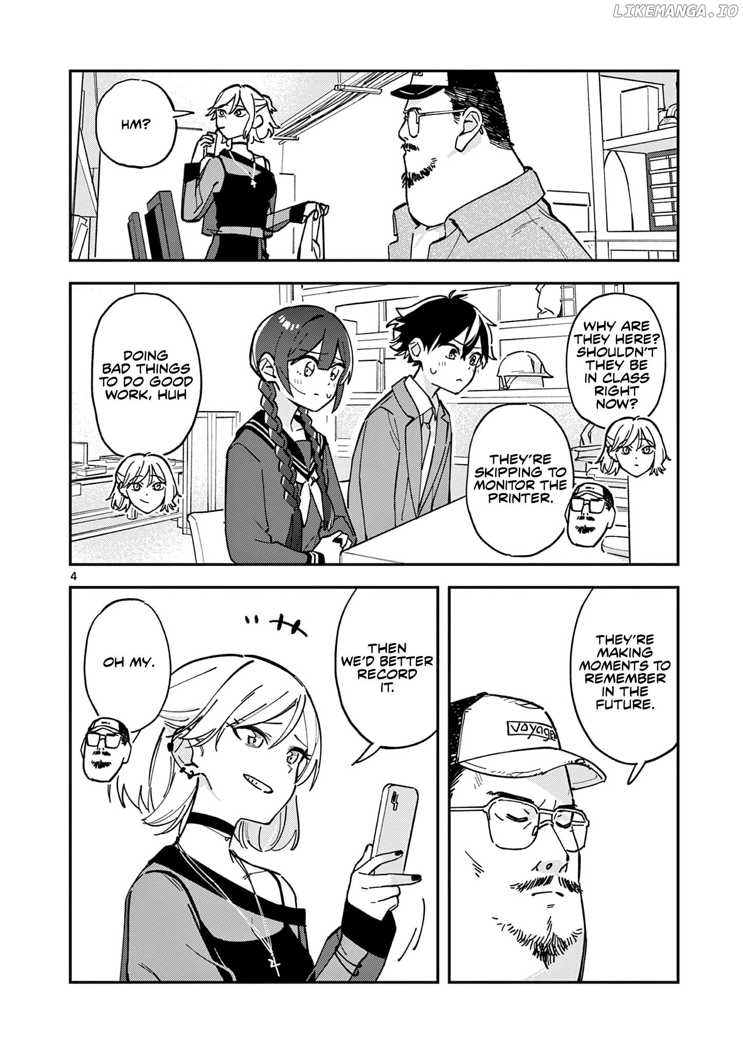 After School, We Wander in Space. Chapter 12 - page 4