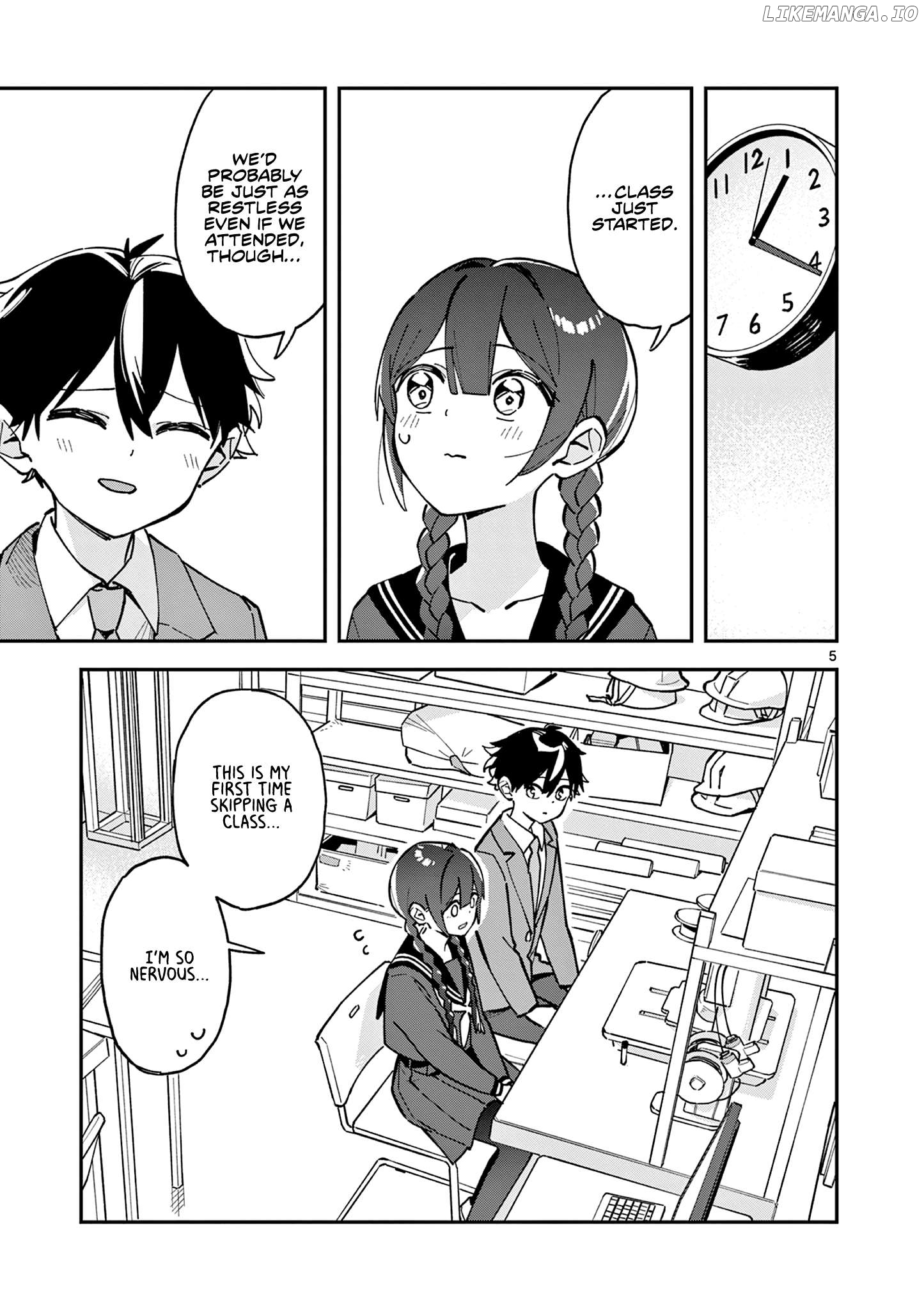 After School, We Wander in Space. Chapter 12 - page 5