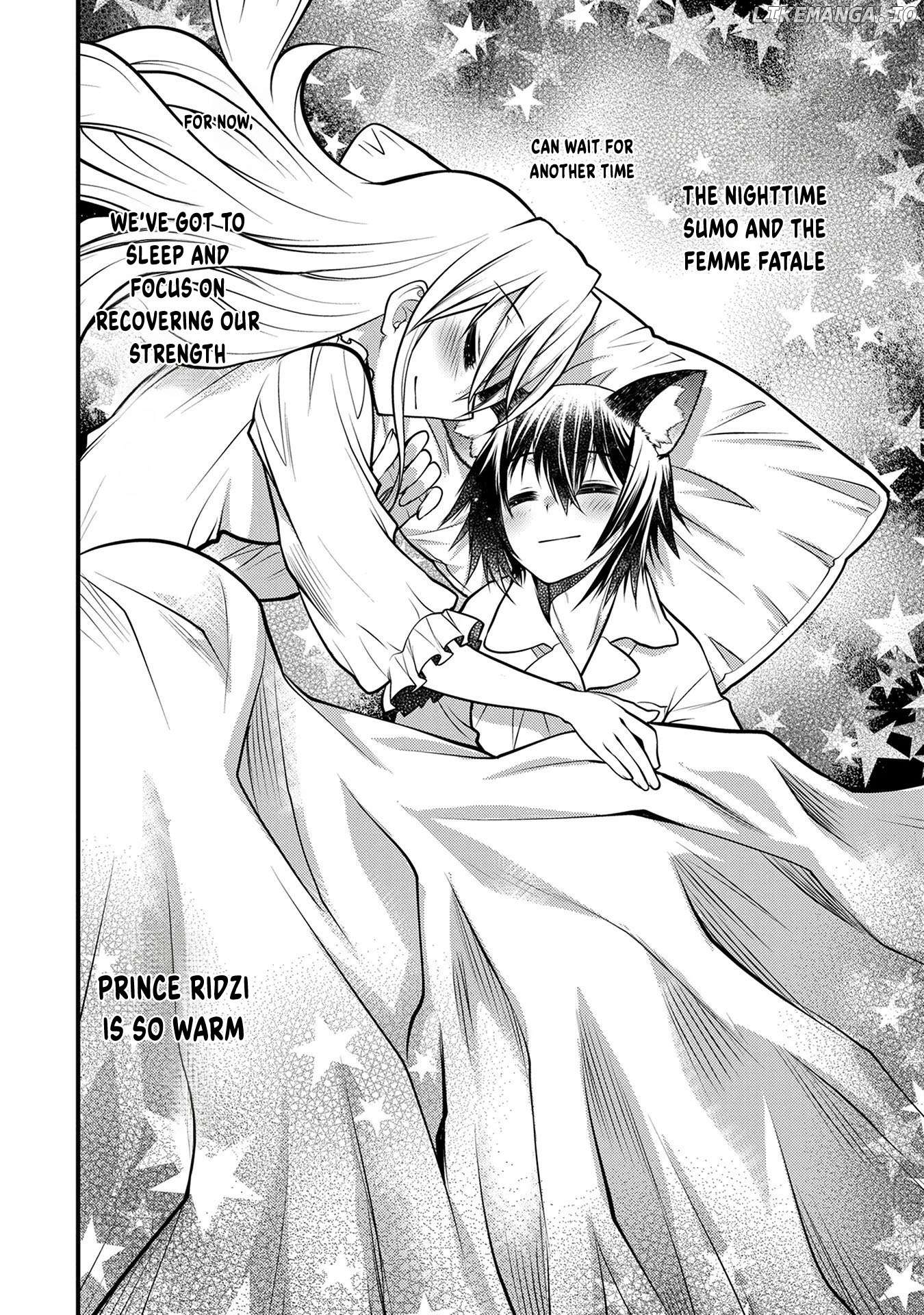 Oozumou Reijou ~Seijo ni Hirateuchi wo Kuratta Shunkan Sumou Budatta Zense wo Omoidashita Akuyaku Reijou no Watashi wa sute Neko Ouji ni Chanko wo Furumaitai Haadosukoidosukoi~ Chapter 5 - page 45