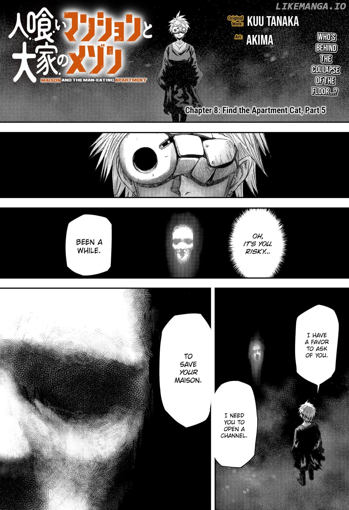 Maison and the Man-Eating Apartment Chapter 8 - page 1
