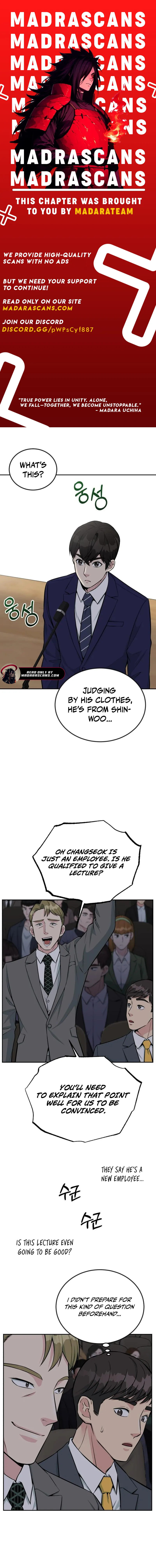 Reincarnated as a New Employee Chapter 36 - page 1