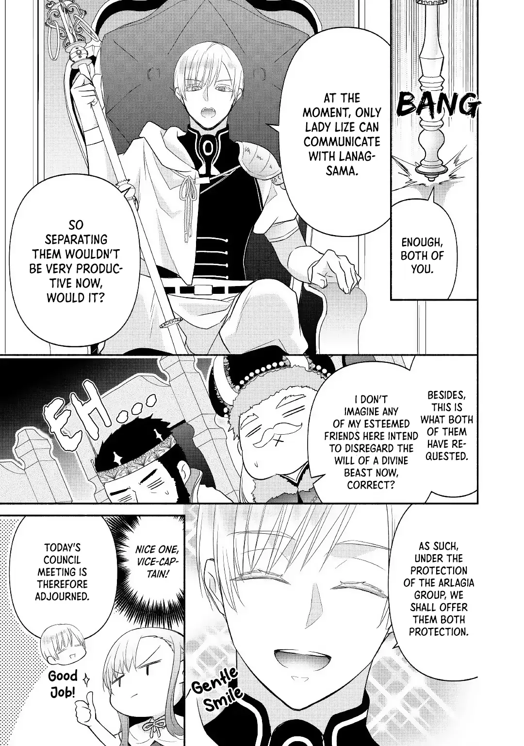 The Reincarnated Little Girl Lives With Divine Beast, Prince, and Mercenaries of Tough Guys (Official) Chapter 10.1 - page 9