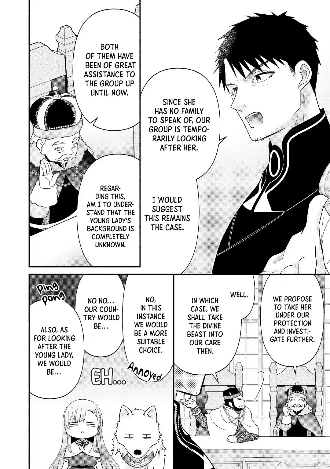 The Reincarnated Little Girl Lives With Divine Beast, Prince, and Mercenaries of Tough Guys (Official) Chapter 10.1 - page 8
