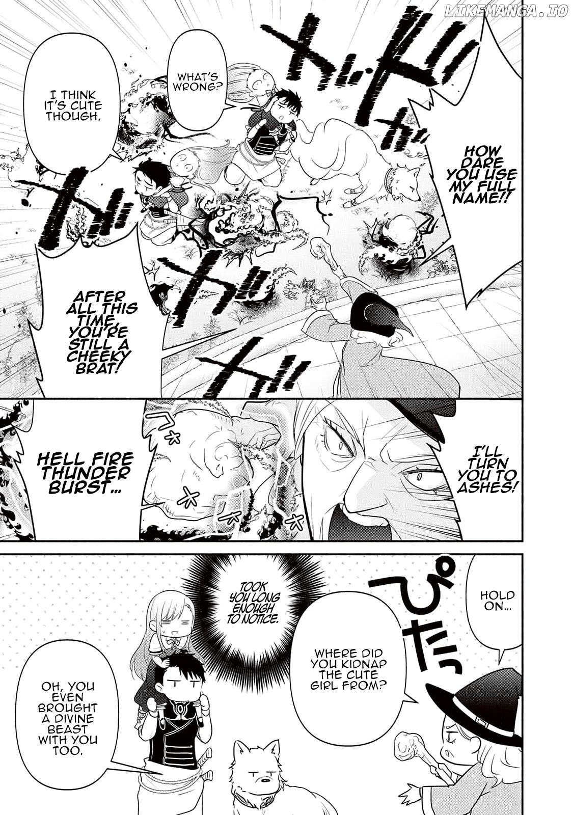 The Reincarnated Little Girl Lives With Divine Beast, Prince, and Mercenaries of Tough Guys (Official) Chapter 7 - page 12