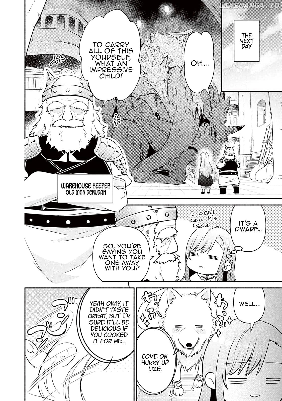 The Reincarnated Little Girl Lives With Divine Beast, Prince, and Mercenaries of Tough Guys (Official) Chapter 4 - page 14