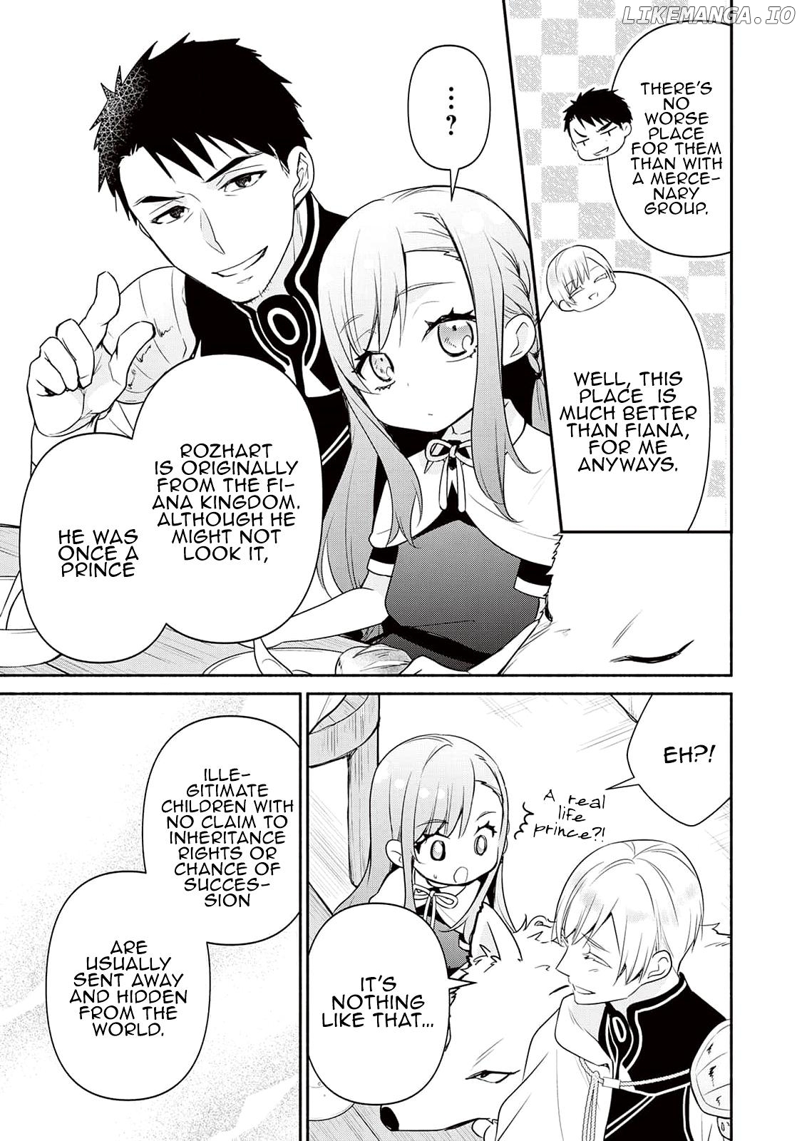 The Reincarnated Little Girl Lives With Divine Beast, Prince, and Mercenaries of Tough Guys (Official) Chapter 3 - page 8