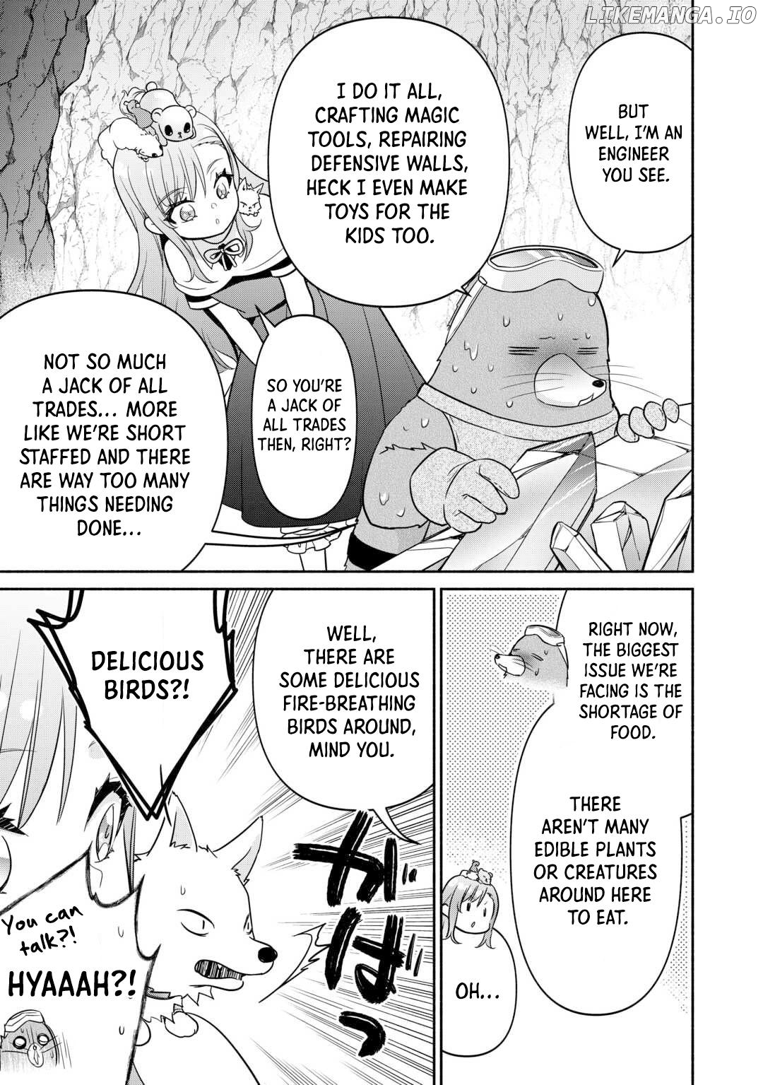 The Reincarnated Little Girl Lives With Divine Beast, Prince, and Mercenaries of Tough Guys (Official) Chapter 17 - page 21