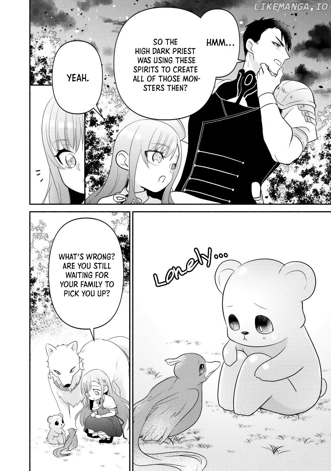 The Reincarnated Little Girl Lives With Divine Beast, Prince, and Mercenaries of Tough Guys (Official) Chapter 11 - page 22
