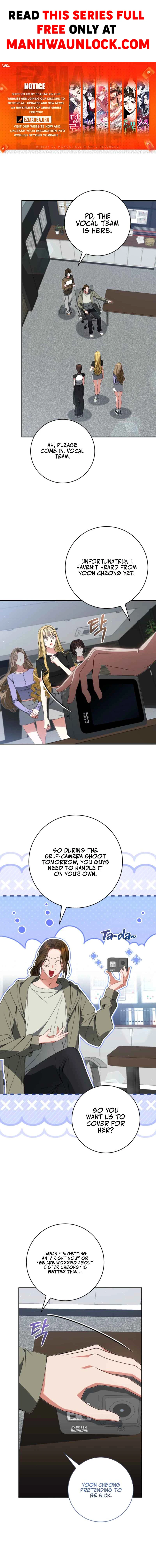 I Became the Cursed Idol Leader Chapter 28 - page 1