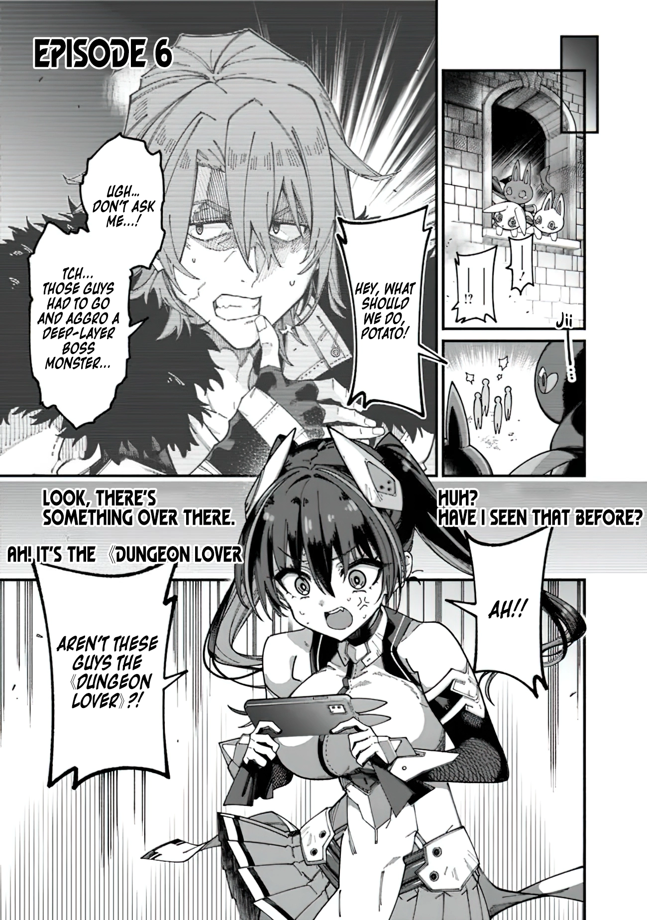 Jimi na Ojisan, Jitsu wa Eiyu Datta. -Jikaku ga Nai mama Muso Shitetara, Mei no Dungeon Haishin de Sarasareteta yo desu Chapter 6 - page 1