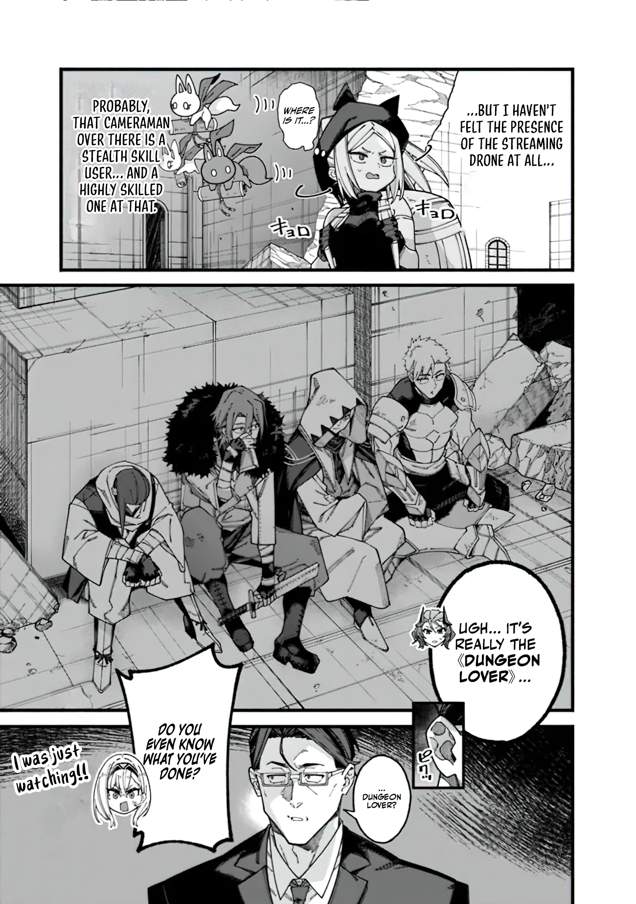 Jimi na Ojisan, Jitsu wa Eiyu Datta. -Jikaku ga Nai mama Muso Shitetara, Mei no Dungeon Haishin de Sarasareteta yo desu Chapter 6 - page 15