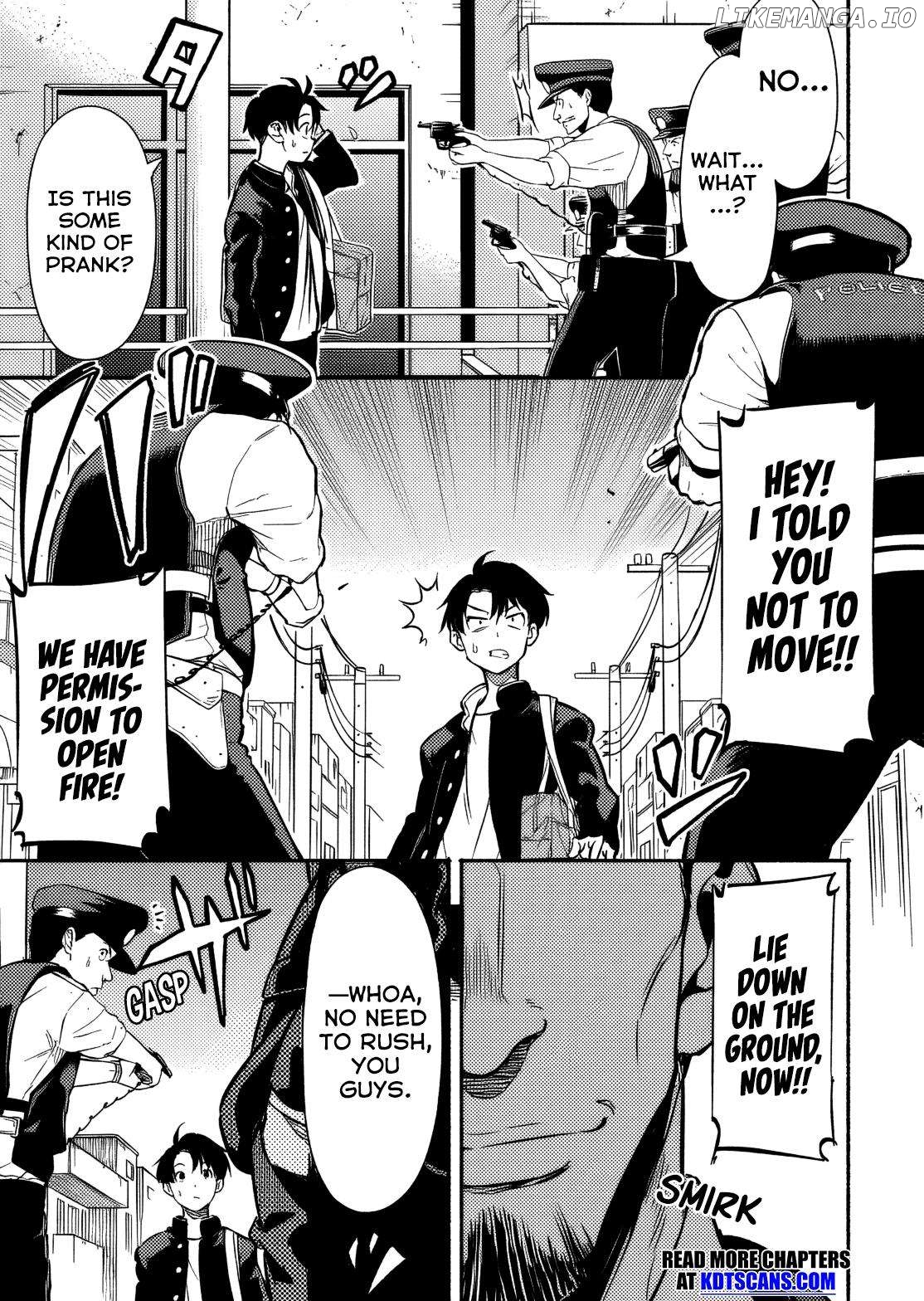 Isekai kara kikan shitara chikyuu mo kanari fantajiu deshita. Ato, makeheroin-domo kocchi minna. Chapter 2.1 - page 4