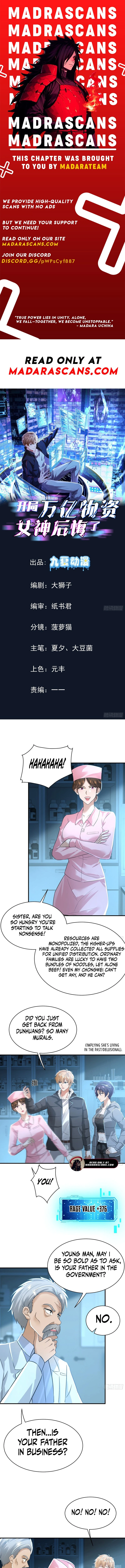 Trillions of Resources in Apocalypse Chapter 20 - page 1