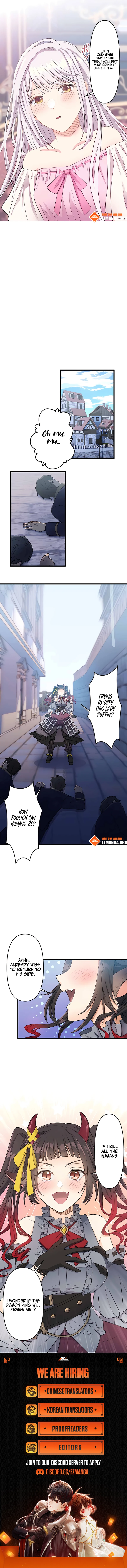 I Was a Sacrificial Princess, but I Reincarnated and Became the Body Pillow of the Demon King Chapter 6 - page 7