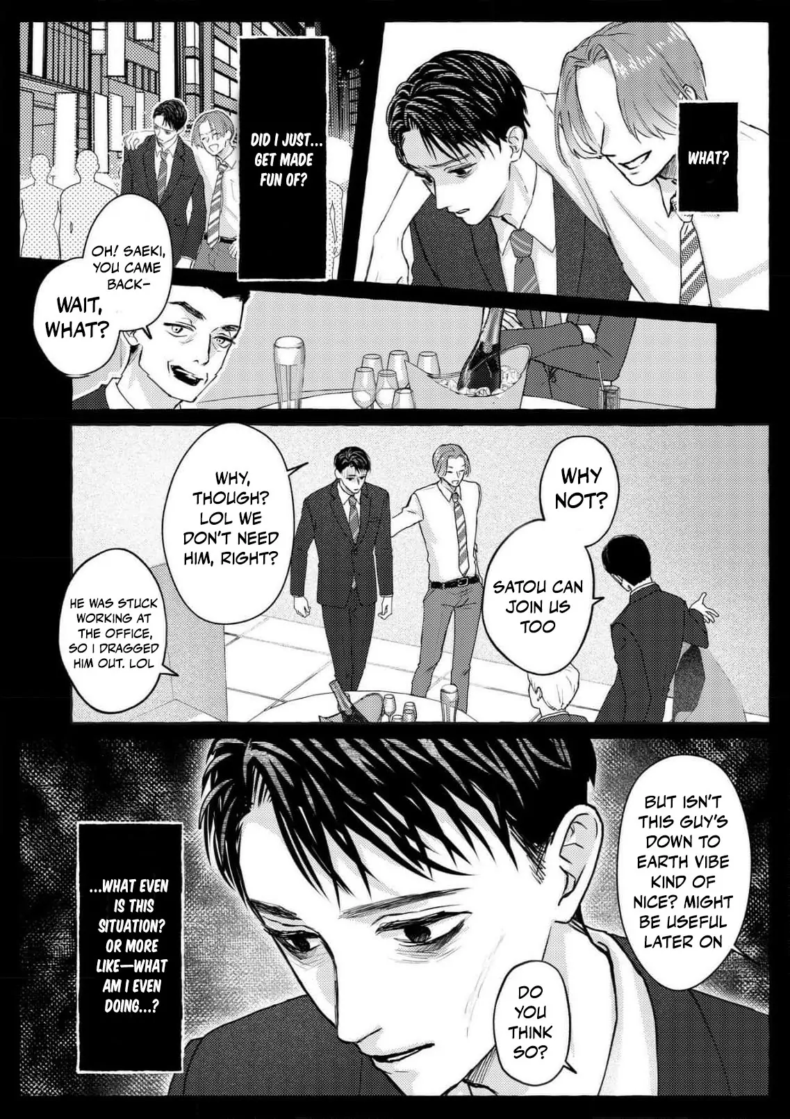 It's time to watch you fall into hell Chapter 3 - page 18