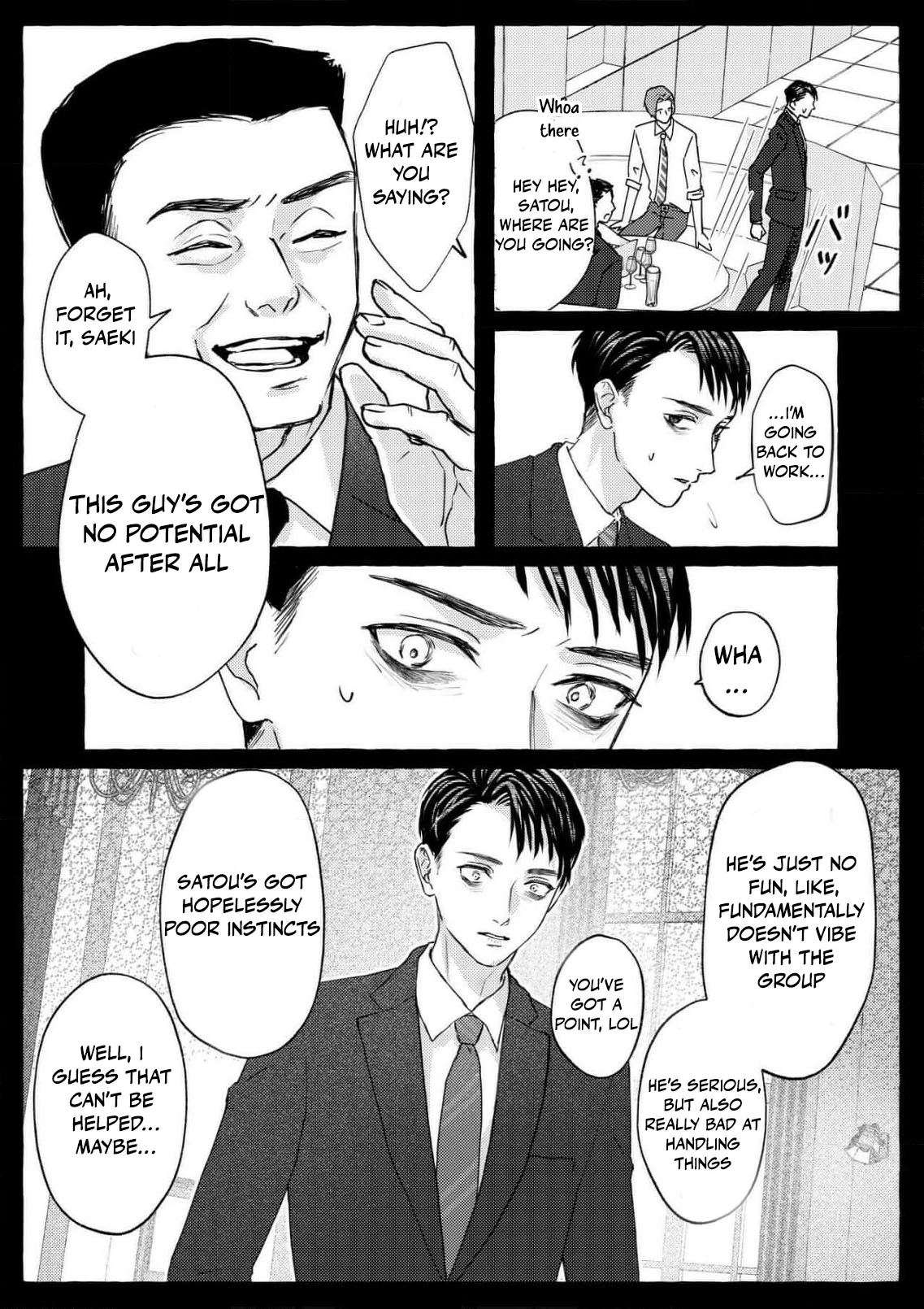 It's time to watch you fall into hell Chapter 3 - page 19