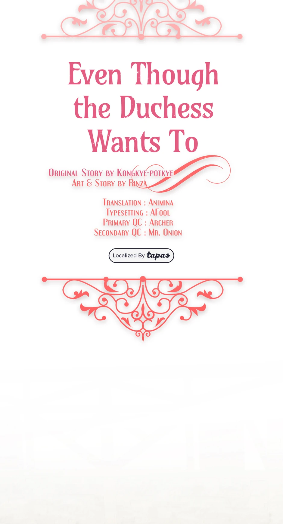 Even Though the Duchess Wants To Chapter 33 - page 6