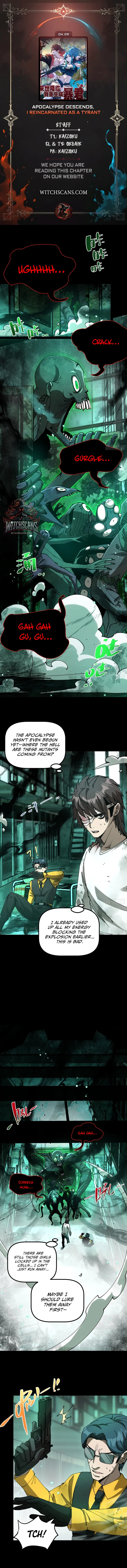 Apocalypse Descends, I Reincarnated As A Tyrant Chapter 9 - page 1