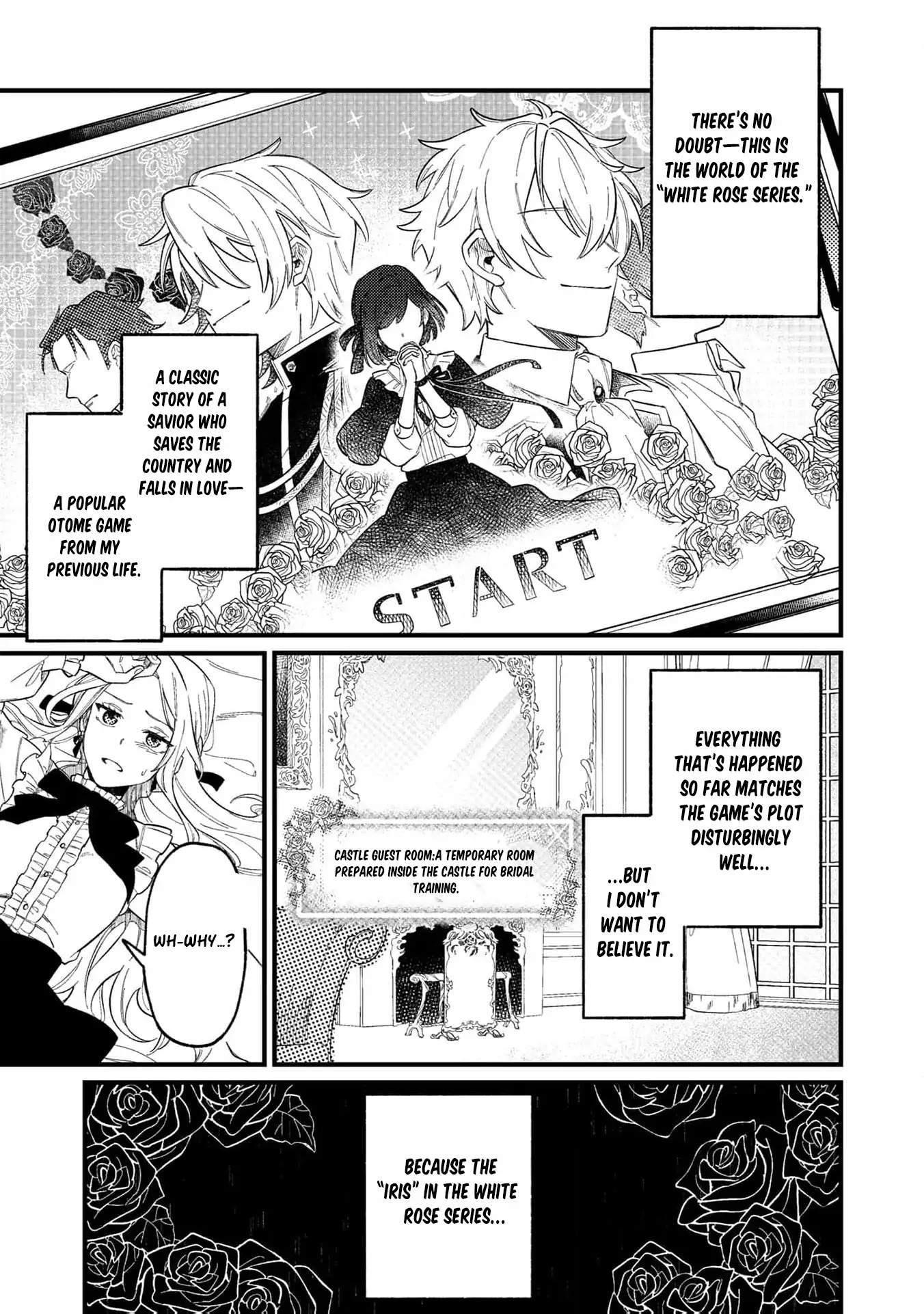 Akuyaku Reijou no Igai na Nouryoku ~Shinitakunai no de Cheat Skill "Shiru Chikara" wo Tsukatte Subete no Hametsu Flag wo Kaihisasete Itadakimasu~ Chapter 1 - page 10